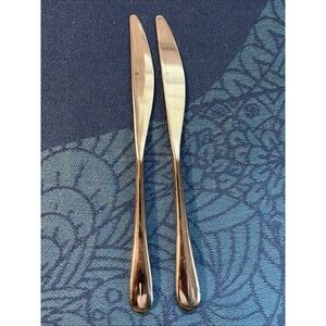 Gourmet Settings Windermere Dinner Knives 18/10 Stainless Steel (Set Of 2)